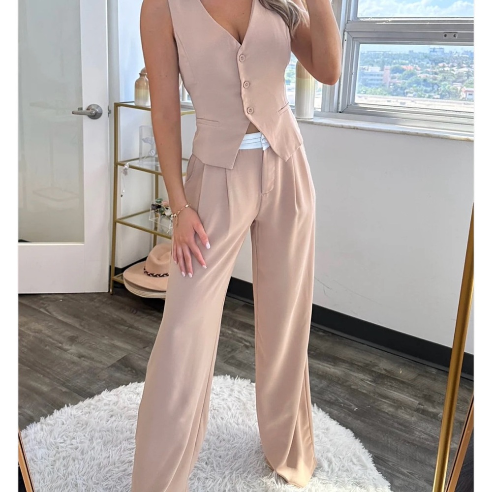 Better Be Beige Women's Pantsuit
